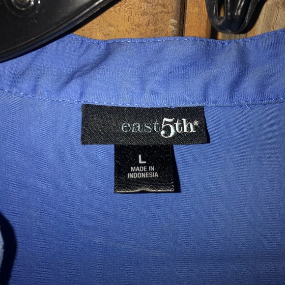 Blue Button down - Picture 3 of 3